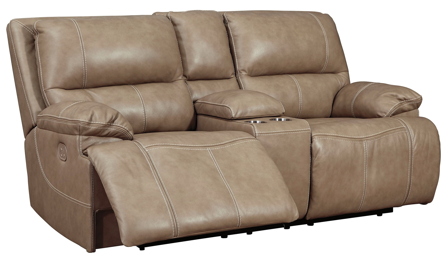 Ricmen Power Reclining Loveseat with Console
