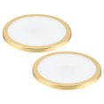 thumbnail image 1 of Unique Bargains 4.8 Inch Inner Dia. Lampshade Diffuser, 2 Pieces Dustproof Dust Protection Cover Acrylic Board for Barrel Lamp Shade, 1 of 6