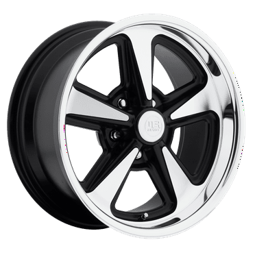 Us Mag U109 Bandit 18X9 5X120.65 8Et 72.56Cb Matte Black Machined Wheel