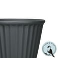 thumbnail image 5 of Lark & Vine Kensington Resin Planter, Durable and Light Weight, 15.9" x 15.9" x 12.6", Black, Set of 2, 5 of 7