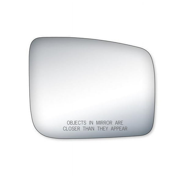 90235 - Fit System Passenger Side Mirror Glass, Nissan Rogue Select 14-15, Nissan Rogue 08-13 (w/o side view camera)