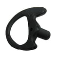 thumbnail image 6 of MaximalPower Two Way Radio Left & Right Medium Size Soft Silicon Open Ear Insert Earbud Earmould for Acoustic Coil Tube -Black Color (10-Pair Left+Right M), 6 of 6