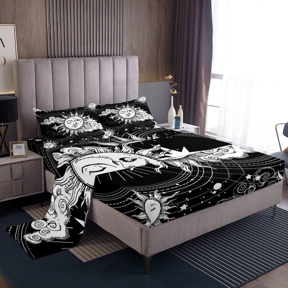 Erosebridal Rugby Sheet Set Twin for Teens, American Football City Bedding Sets Twin Size, Sports Player Decor