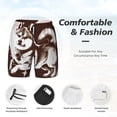 thumbnail image 3 of Balery Vintage Husky Dog Bañador para hombre, shorts de playa de secado rápido con entrepierna y forro de compresión-X-Large, 3 of 6