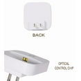 thumbnail image 6 of Home Cal Plug-in LED Night Light with Dusk-to-Dawn Sensor for Bedroom, Bathroom, Kitchen, Hallway,Stairs,V Shape,White,6 Pack, 6 of 7