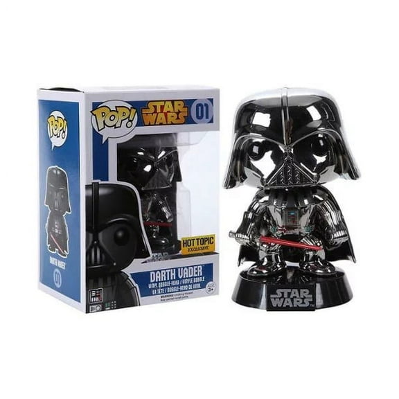 FUNKO POP! STAR WARS DARTH VADER (CHROME) #01