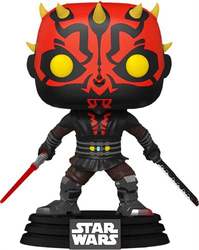 Funko Pop Star Wars Clone Wars #450 - Darth Maul with Darksaber ...