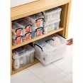 thumbnail image 3 of Mini caja de almacenamiento transparente, caja de almacenamiento para clasificar piezas de juguetes, bloques de construcción, caja pequeña organizadora con tapa, 3 of 3