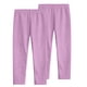thumbnail image 2 of Odeerbi 3-12 Años Niñas 2 Pcs Leggings Mallas Elásticas Lycra Pantalones de Comodidad Suavidad Transpirable Pantimedias, 2 of 9