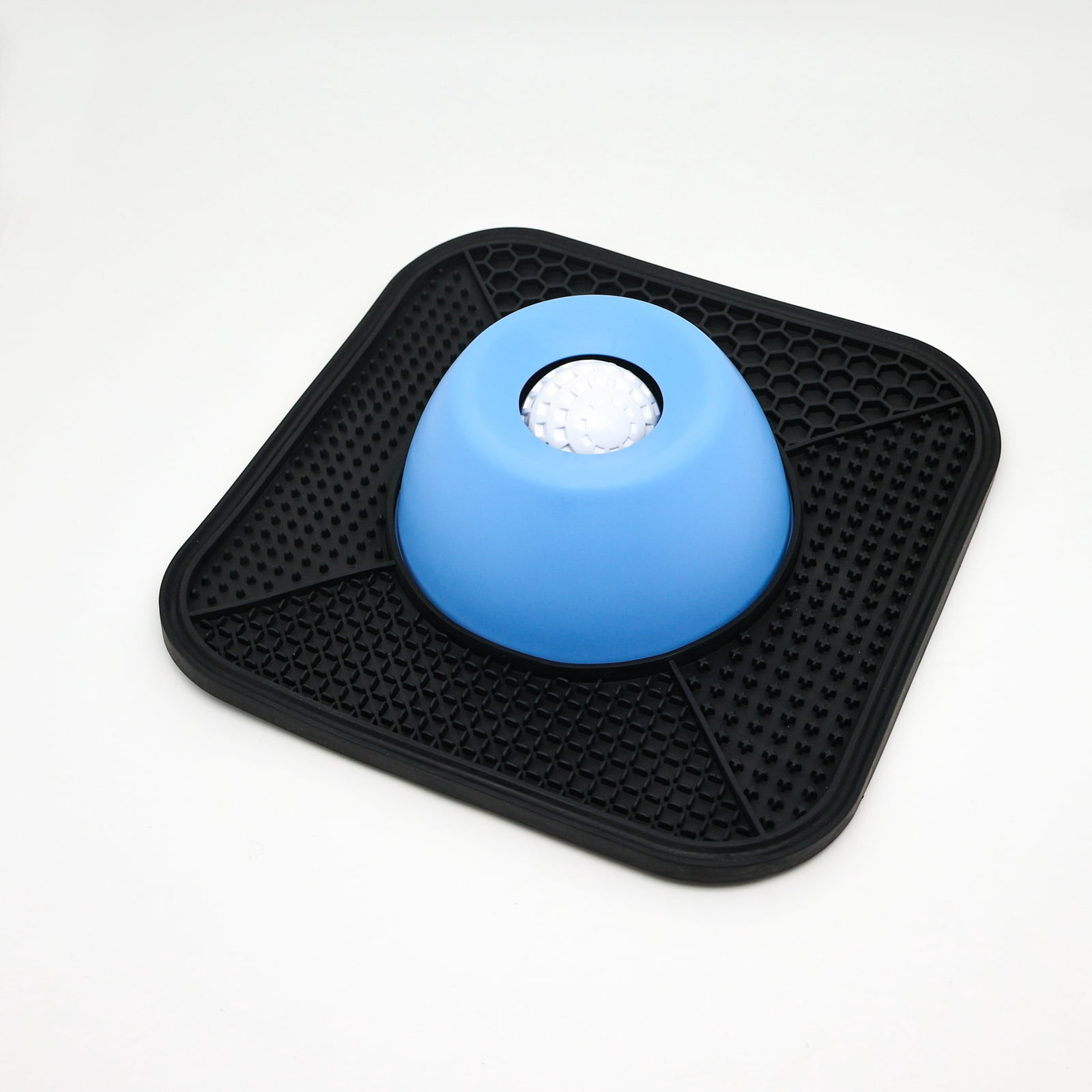 Dog Lick Bowl Slow Feeder Lick Mat Rolling Ball Liquid Food Bone Broth Yogurt Anti-Slip Anxiety Relief Large Medium