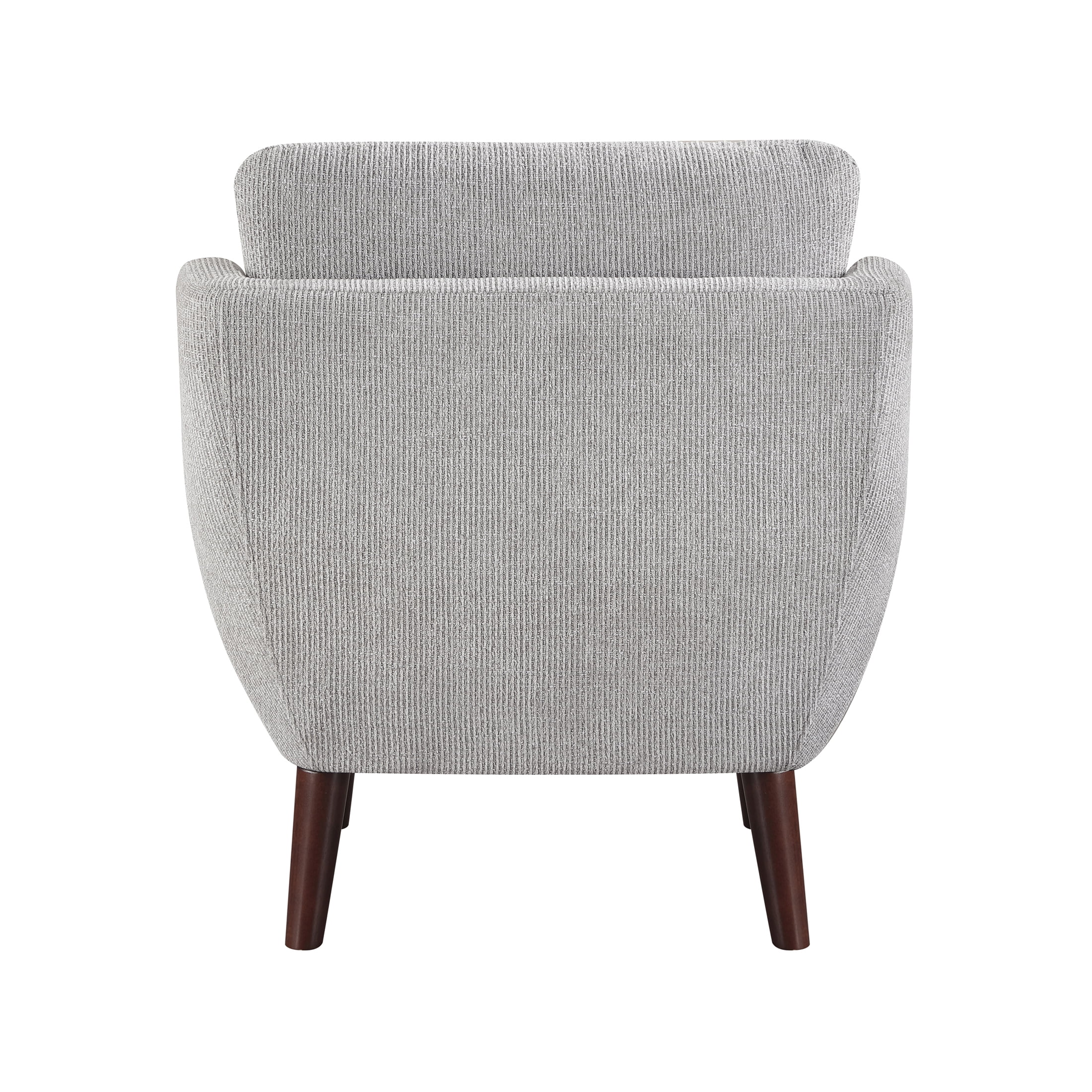 OakvillePark Silverquartz Chenille Accent Chair, Gray