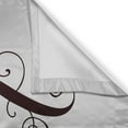 thumbnail image 3 of Quote Curtains 2 Panels Set, Handwritten Style Phrase You are My Heart Romantic Love Message, Window Drapes for Living Room Bedroom, 55W X 39L Inches, Coconut Blush Seal and Brown, by Ambesonne, 3 of 3