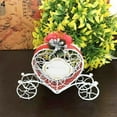 thumbnail image 4 of opvise Heart Carriage Couch Sweets Chocolate Candy Box Wedding Party Favours Gift Box Purple, 4 of 6