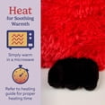 thumbnail image 4 of Peluche Warmies Heated Red Cardinal para microondas, 4 of 6