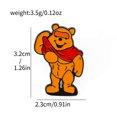 thumbnail image 3 of Pin de esmalte de Mickey Stitch para mujer, insignia de camisa, broche de dibujos animados, Winnie The Pooh, Pato Donald, 1 unidad, 3 of 5