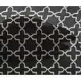 thumbnail image 4 of oneOone Viscose Chiffon Fabric Quatrefoil Block Print Sewing Fabric BTY 42 Inch Wide, 4 of 4