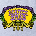 thumbnail image 2 of CafePress - Mardi Gras_Mino - Cute Infant Baby Football Bodysuit, 2 of 3