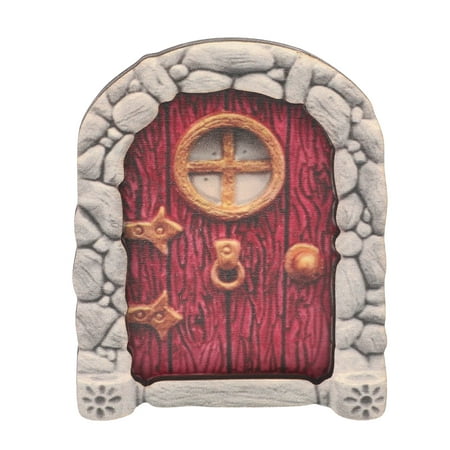 

Garden Wooden Craft Fairy Door Creative Tree Fairy Door Doll House Decor