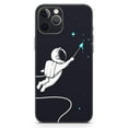 thumbnail image 2 of DesignSkinz Cute Cartoon Astronaut in Space V2 Full-Body Skin Decal Wrap Cover for iPhone 14, 2 of 9