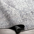 thumbnail image 4 of Mark&Day Washable Area Rugs, 6x9 Macy Traditional Purple Taupe Area Rug (6'7" x 9'), 4 of 8