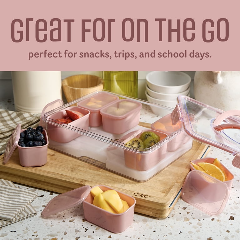 COOK WITH COLOR Snack Container with Ice Pack, Food Storage