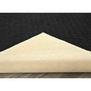 Garland Rug Medallion Black Indoor Runner Rug, 2 x 8