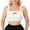 White, variant on Womens' Front Closure Post-Surgery Posture Corrector Bra Shaper Tops with Support Band Compression Shapewear Beauty Back