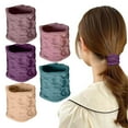 thumbnail image 2 of Hgesaa New Cotton Elastic Ribbon Rope Bracket Ponytail Headwear Ribbon Accessories Thick Or Curly Hair Wide Edge Seamless Headband, 2 of 8
