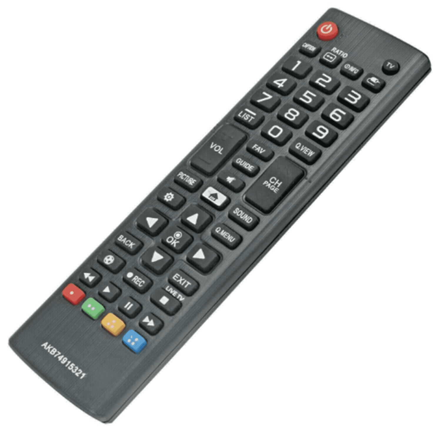 New AKB74915321 Replacement TV Remote Control Compatible with LG Smart