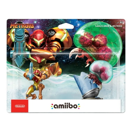 Samus Aran & Metroid 2-pack Metroid Series amiibo