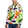 thumbnail image 3 of Cauagu Vegetables2 for Men's Pullover Hooded Sweatshirt Athletic Casual Hoodie Aautumn Hoodie Sweatshirt for Men Pullover Casual Hooded Sweatshirt-Small, 3 of 7