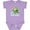 Lavender, variant on Inktastic Buon Natale Cute Santa and Christmas Tree Boys or Girls Baby Bodysuit