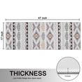 thumbnail image 5 of Kitchen Rugs Sets Of 2,Colorful Geometric Diamond Pattern Anti Fatigue Kitchen Mat Rugs Non Slip Washable,Decorative Kitchen Floor Mats for Kitchen,Sink,Laundry,17"X47", 5 of 5