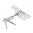 thumbnail image 4 of 6X / Cerradura de Puerta, Cerradura de Gancho para Puerta Corrediza, Cuerpo de Cerradura de AleacióN, de Puerta de Vidrio, , Duradero, Herrajes para Puerta, 4 of 5