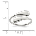 thumbnail image 2 of White Sterling Silver Ring Band Fashion, 2 of 2