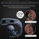 thumbnail image 4 of Auriculares De Conducción Ósea V18, Auriculares Inalámbricos Bluetooth 5.2 Empresariales Con Ganchos Para Las Orejas, Con Pantalla Digital Led, 4 of 5