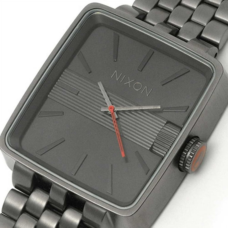 シ*ン様 【NIXON】THE SULTAN Nixon Men's A004131 Sultan Gunmetal Dial Gunmetal Steel