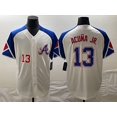 thumbnail image 1 of Atlanta Braves #27 Riley #13 Embroidered Fan Edition Baseball Jersey_h, 1 of 2