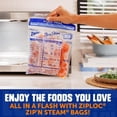 thumbnail image 4 of Ziploc® Zip n' Steam Food Steamer Bags, 10 Bags, 10 Bags, 4 of 4