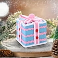 thumbnail image 3 of RBCKVXZ Blue Christmas Tree Decoration Macaron Gift Box Ornament Color Blocked Gift Box Party Decor, 3 of 5