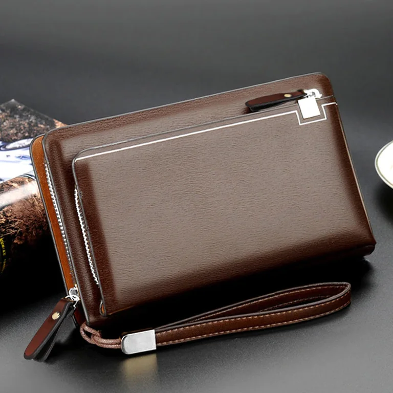  Men's Messenger Bag Shoulder Handbag, Fashion Bag Leather  Classic Clutch Wallet Designer : Clothing, Shoes & Jewelry