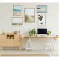 thumbnail image 7 of Kate and Laurel Sylvie Beach Grasses Framed Canvas Wall Art by Emiko and Mark Franzen of F2Images, 23x33 Natural, Ocean Beach Grass Sand Art for Wall, 7 of 7