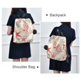 thumbnail image 4 of FORMRS Women's Travel Backpack Purse Anti-Theft Hidden Pockets Casual Shoulder Bag, Light Red Starfish, 4 of 7