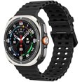 thumbnail image 1 of Chenchen Sport Band Compatible with Samsung Galaxy Watch Ultra Band 47mm (2024) Women Men, Breathable Soft Silicone Waterproof Watch Strap Accessories for Samsung Watch Ultra Band, 1 of 1
