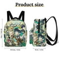 thumbnail image 2 of Genshin Impact Women Backpack Casual Stylish Shoulder Bag Large Capacity Daypack Rucksack, 2 of 8