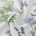 thumbnail image 2 of Coolnut 60" Pretty Lavender Outdoor Round Tablecloth, Waterproof Stain-Resistant Non-Slip Circular Tablecloth with Umbrella Hole and Zipper for Tabletop Backyard Party BBQ Decor, 2 of 7