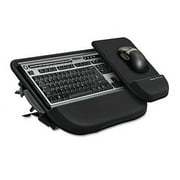 Fellowes Mfg. Co. Tilt 'n Slide Keyboard Manager With Comfort Glide, 19.5w X 11.5d, Black