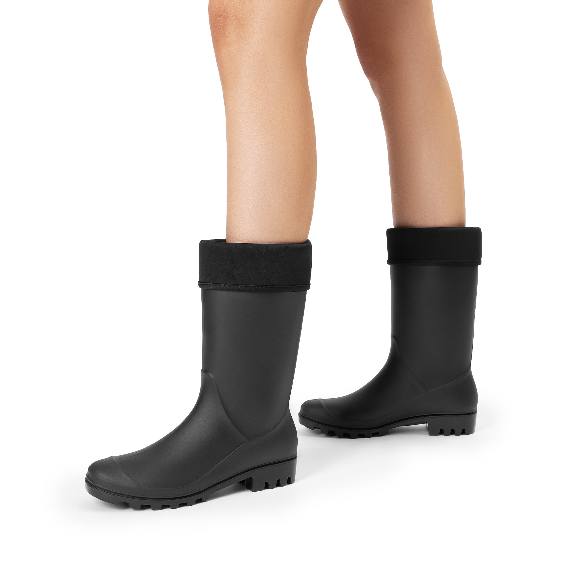 DREAM PAIRS Wellington Boots Women and Men Waterproof Rain Boots Slip-Resistant Wellies with Soft Lining for Outdoor, Gardening & Wet Weather