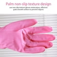 thumbnail image 6 of Clearance！Coopang Rubber Latex Water-proof Dishwashing Gloves Medium Long Cuff Flock Lining Household Cleaning GlovesHome and Kitchen, 6 of 7