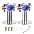 thumbnail image 1 of Unique Bargains 2Pack Pipe Supports Adjustable Pipe Bracket Clamp Pipe Strap for 19-22mm Pipe, 1 of 4